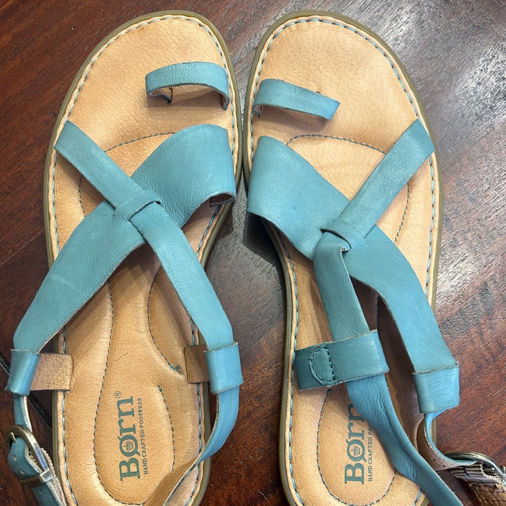 Bjorn leather sandals